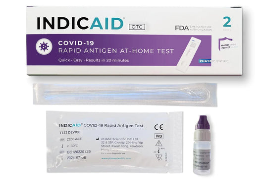 INDICAID® Covid-19 OTC Rapid At-Home Self-Test