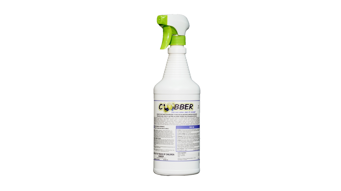 The Clobber Disinfectant & Deodorizer - 1 Liter Bottle